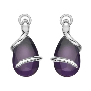 Hot Diamonds Veleno Drop Sterling Silver Earrings D