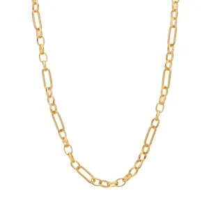 Hot Diamonds x Jac Jossa Embrace Gold Plated Sterling Silver Statement Chain 45cm
