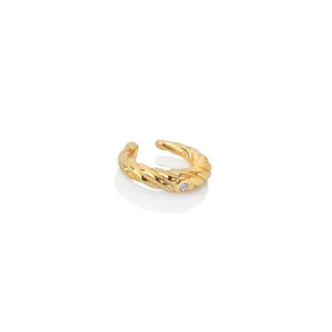 Hot Diamonds x Jac Jossa Entwine Gold Plated Sterling Silver Ear Cuff D