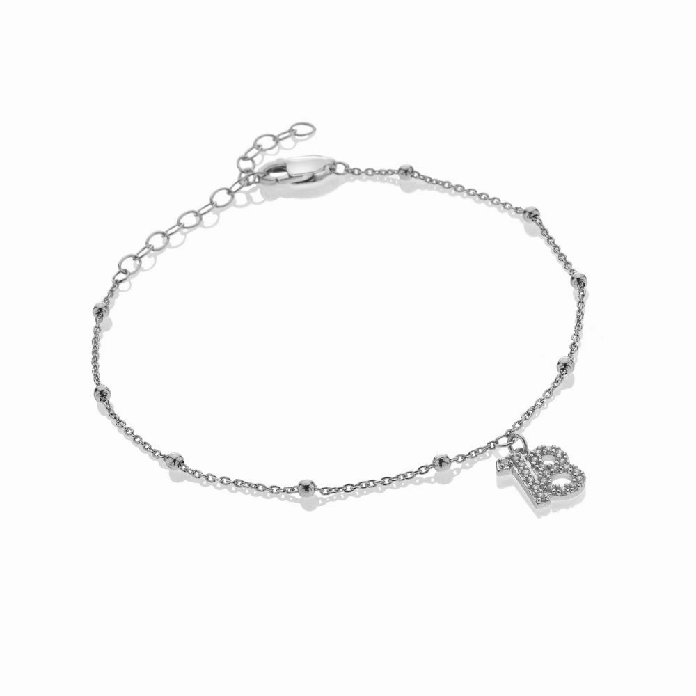 Hot Diamonds Silver Whisper Sterling Silver & Cubic Zirconia 18th Birthday Bracelet