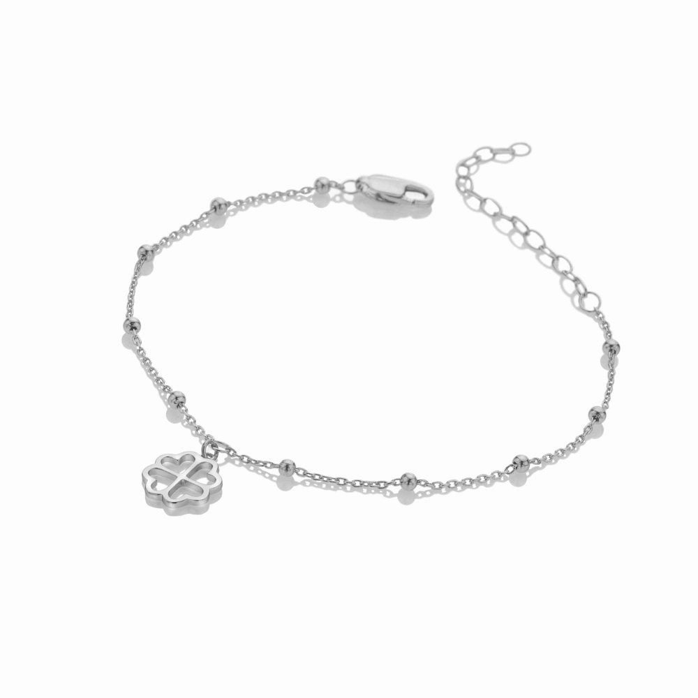Hot Diamonds Silver Whisper Sterling Silver Good Luck Bracelet