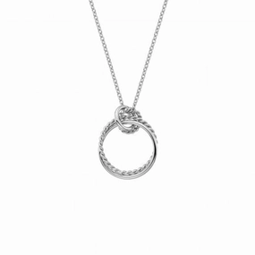 Hot Diamonds Unity Sterling Silver Circle Necklace D