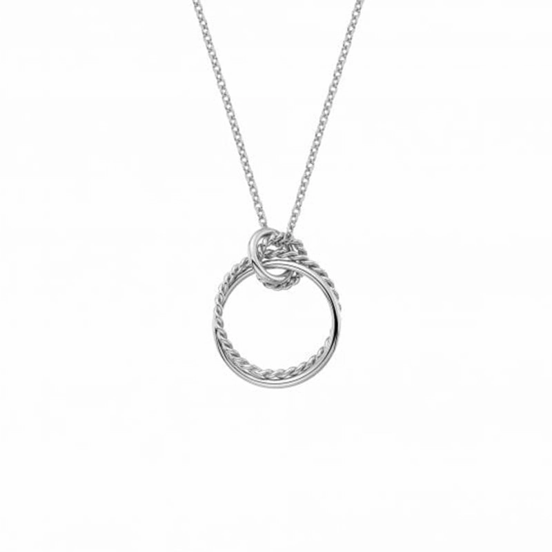 Hot Diamonds Unity Sterling Silver Circle Necklace D