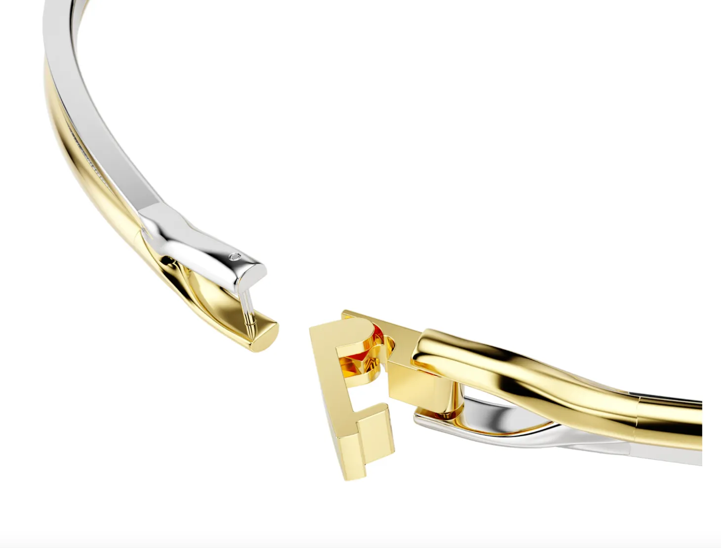 Hyperbola Two-Tone Choker