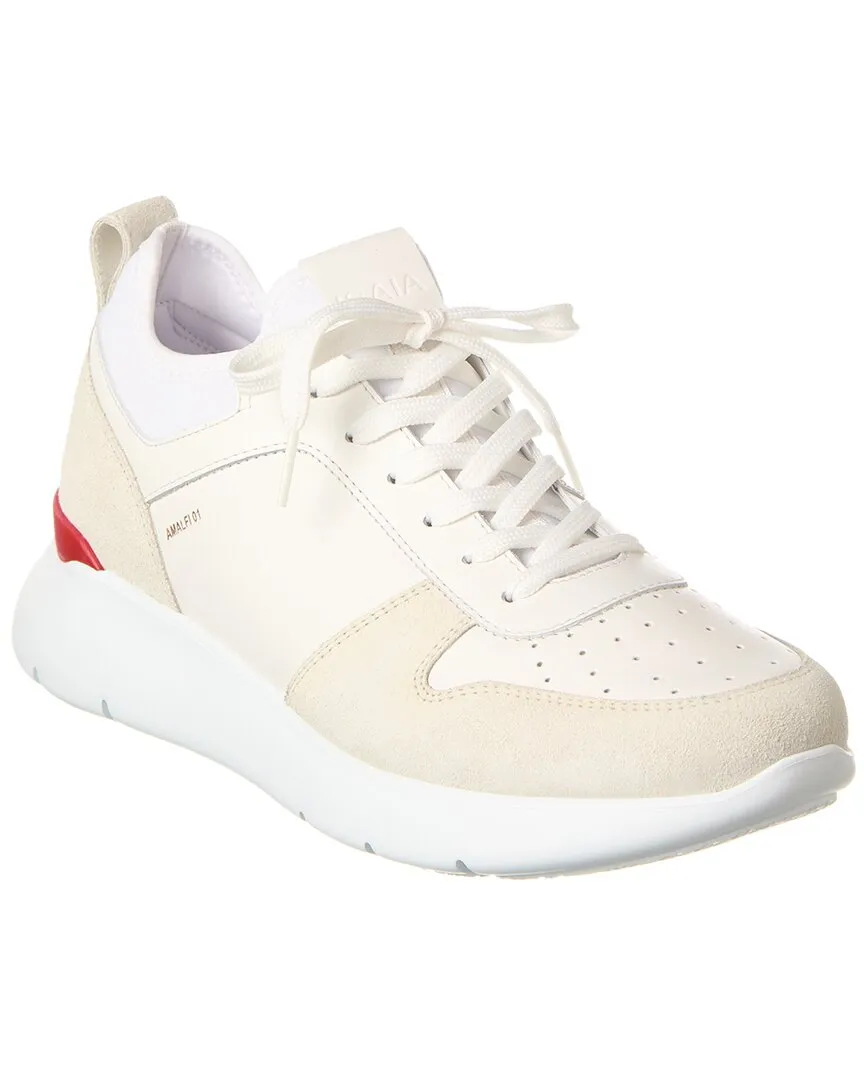 ISAIA Amalfi 01 Leather & Suede Sneaker