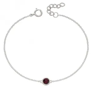 January Birthstone Bracelet with Swarovski Crystal B5284