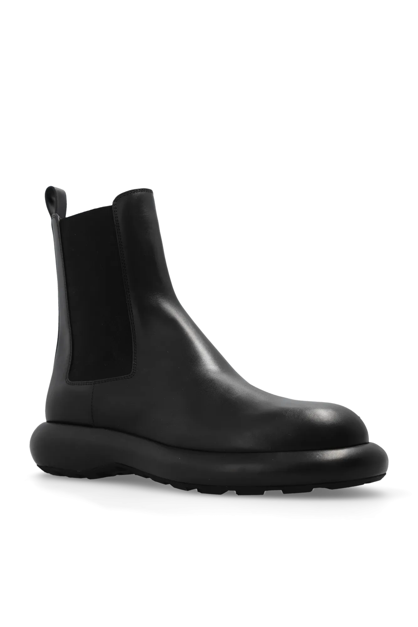 Jil Sander Leather Ankle Boots