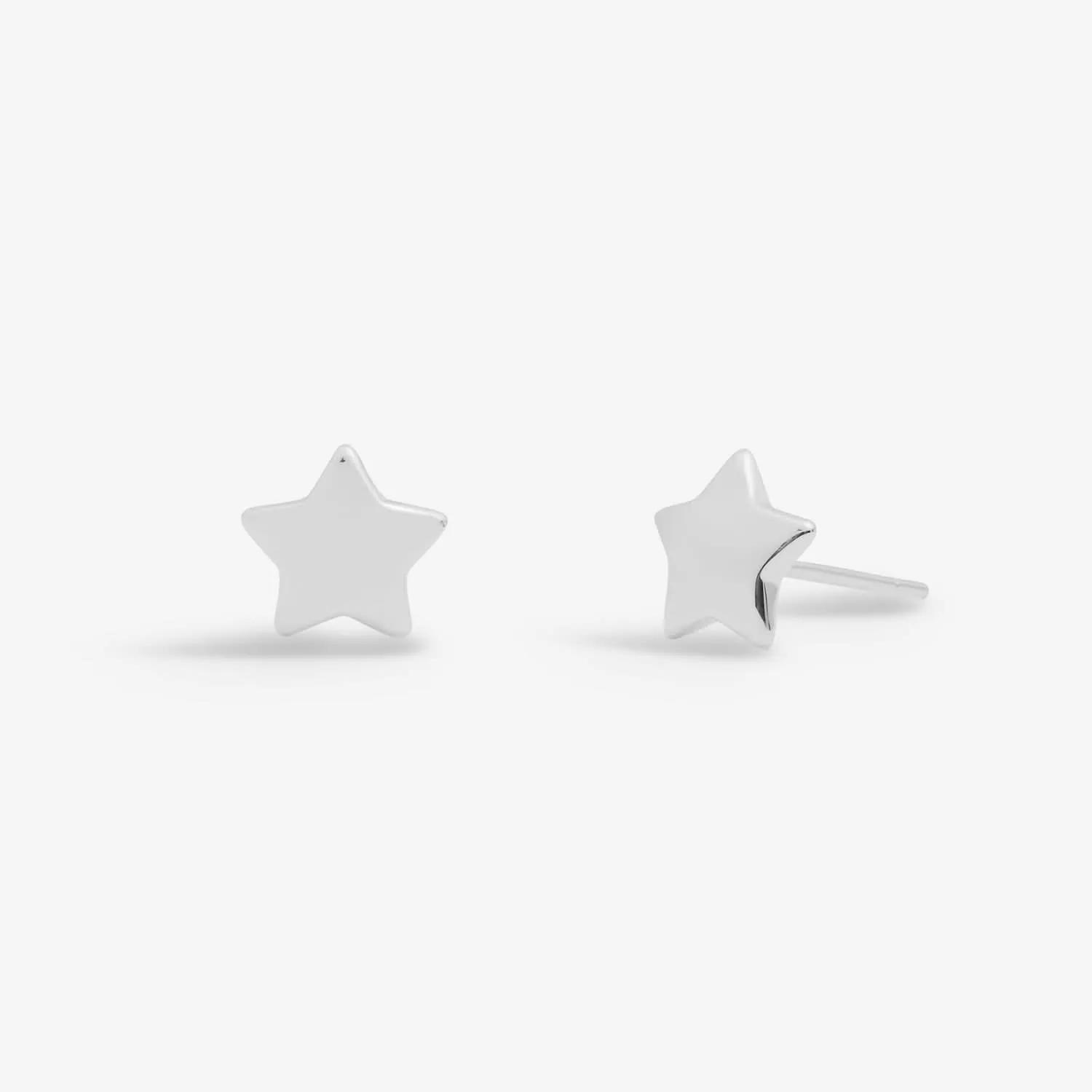 Lifes A Charm Birthday Silver Plated Earrings 7860