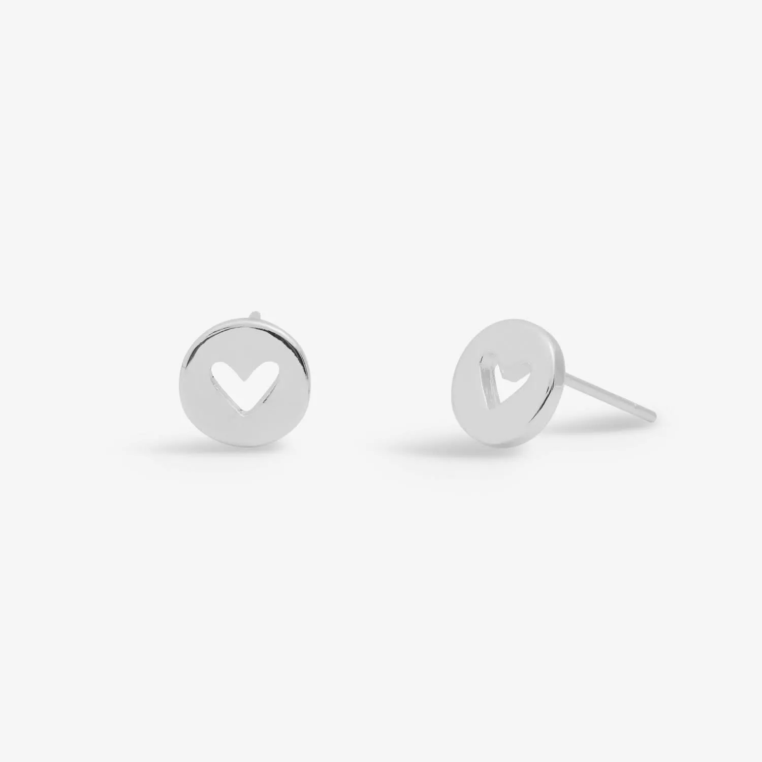 Lifes A Charm Birthday Silver Plated Earrings 7860