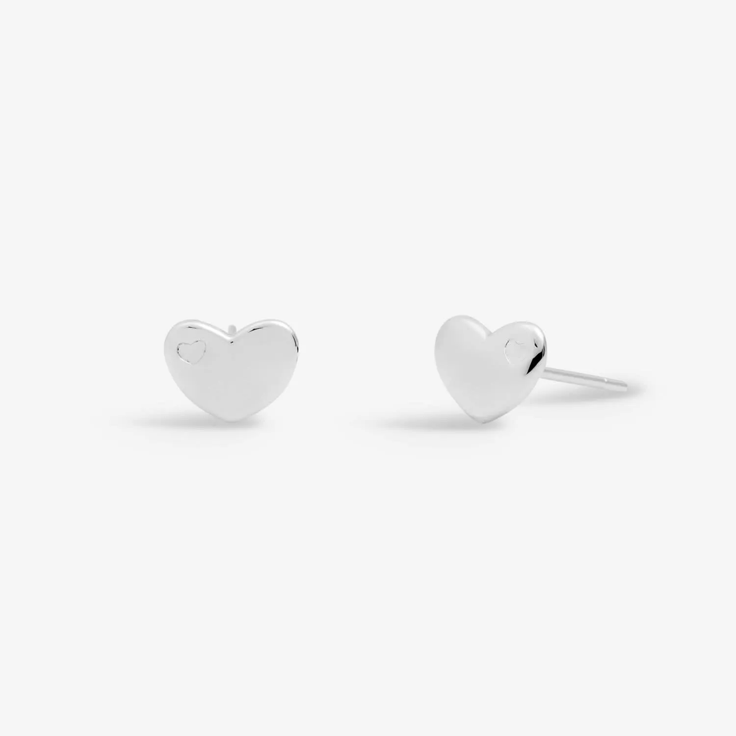 Lifes A Charm Daughter Silver Plated Earrings 7862