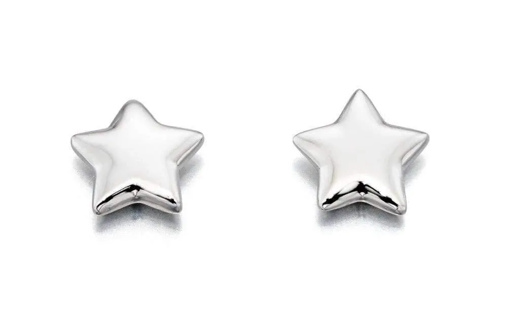 Little Star Ava Sterling Silver Star Earrings