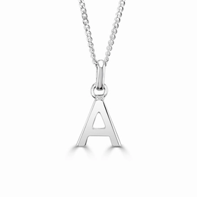 Little Star Sterling Silver Alphabet Letter Customisable Pendant