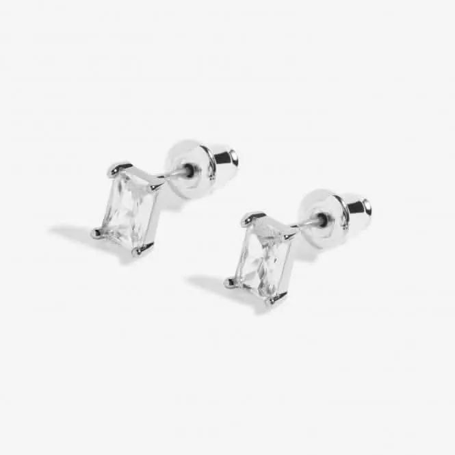 Love From Your Little Ones Love You Lots Mum Silver Plated Stud Earrings 7306