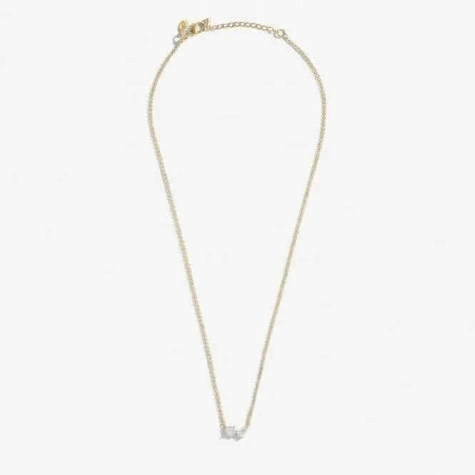 Love From Your Little Ones Two Gold Plated 46cm   5cm Necklace 6916