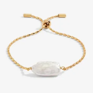 Lumi Pearl Gold 25.5cm Bracelet 6200