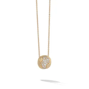 Marco Bicego Africa 18ct Yellow Gold 0.52ct Diamond Necklace D