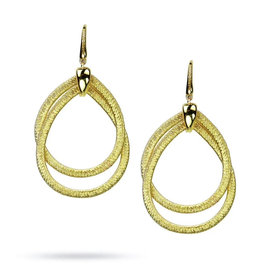 Marco Bicego Cairo 18ct Yellow Gold Woven Drop Earrings