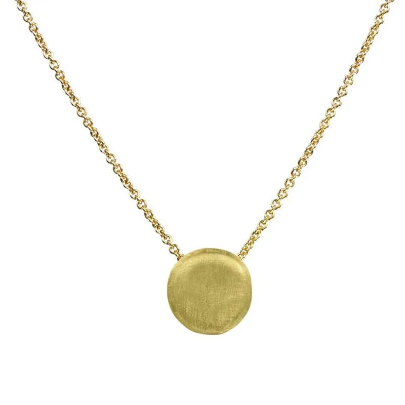 Marco Bicego Delicati 18ct Yellow Gold Disk Necklace