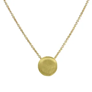 Marco Bicego Delicati 18ct Yellow Gold Disk Necklace