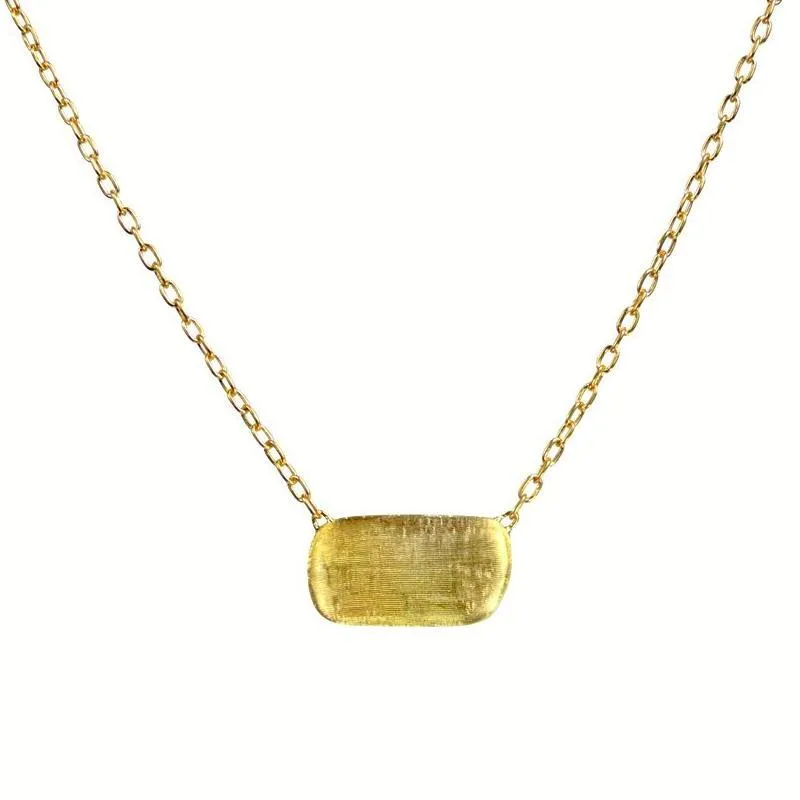 Marco Bicego Delicati 18ct Yellow Gold Rectangular Necklace