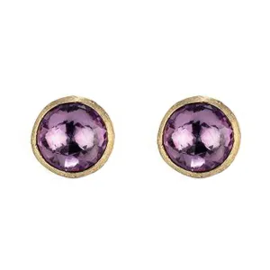 Marco Bicego Jaipur 18ct Yellow Gold Amethyst Stud Earrings