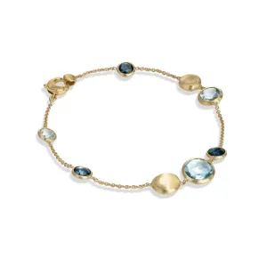 Marco Bicego Jaipur 18ct Yellow Gold Topaz Bracelet