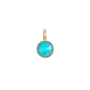 Marco Bicego Jaipur 18ct Yellow Gold Turquoise Stackable Pendant