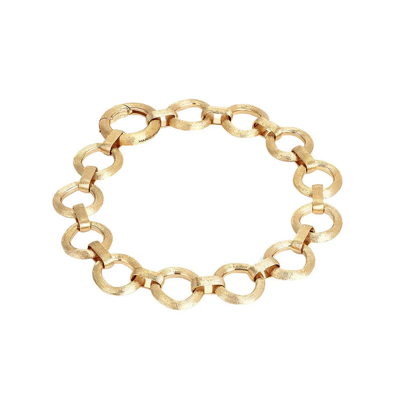 Marco Bicego Jaipur Link 18ct Yellow Gold Circle Link Bracelet