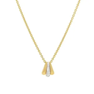 Marco Bicego Legami 18ct Yellow Gold 0.37ct Diamond Large Link Necklace