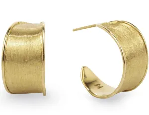 Marco Bicego Lunaria 18ct Yellow Gold Hoop Earrings