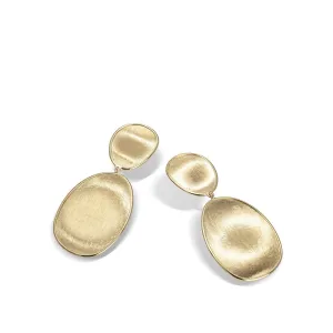 Marco Bicego Lunaria 18ct Yellow Gold Medium Drop Earrings