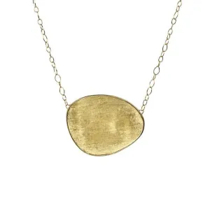 Marco Bicego Lunaria 18ct Yellow Gold Petal Shaped Necklace