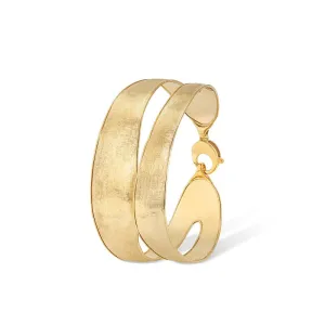 Marco Bicego Lunaria 18ct Yellow Gold Split Bangle