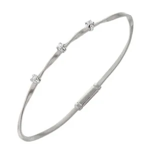 Marco Bicego Marrakech 18ct White Gold 0.15ct Diamond Bracelet