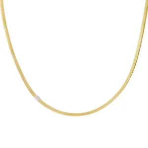 Marco Bicego Masai 18ct Yellow Gold 0.07ct Diamond Necklace