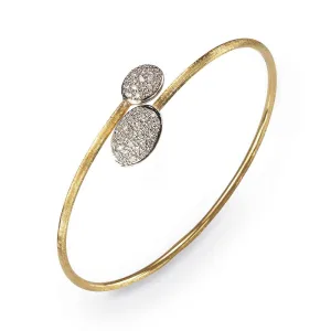 Marco Bicego Siviglia 18ct Yellow Gold 0.36ct Diamond Bangle