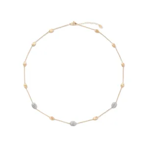 Marco Bicego Siviglia 18ct Yellow Gold Diamond Necklace