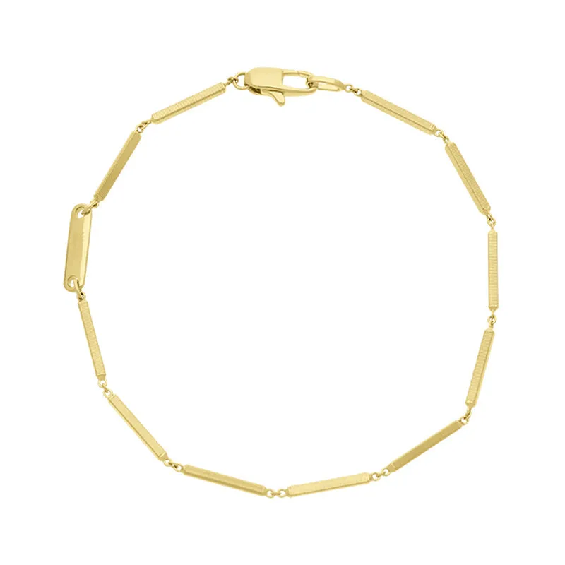 Marco Bicego Uomo 18ct Yellow Gold Unisex Link Bracelet D