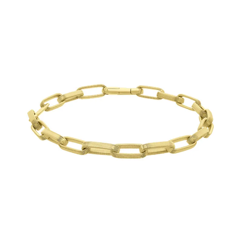 Marco Bicego Uomo 18ct Yellow Gold Unisex Link Bracelet D