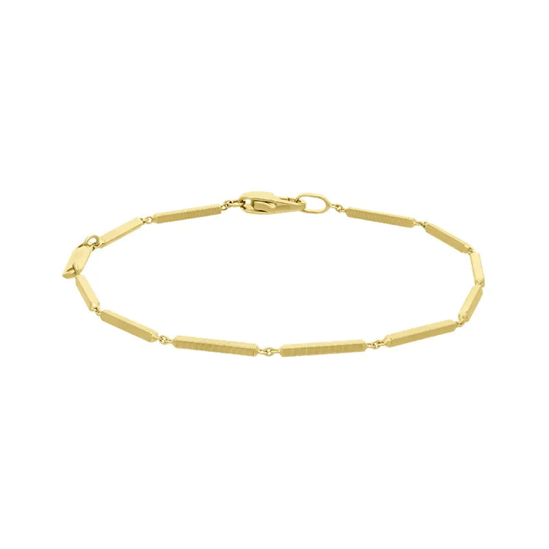 Marco Bicego Uomo 18ct Yellow Gold Unisex Link Bracelet D