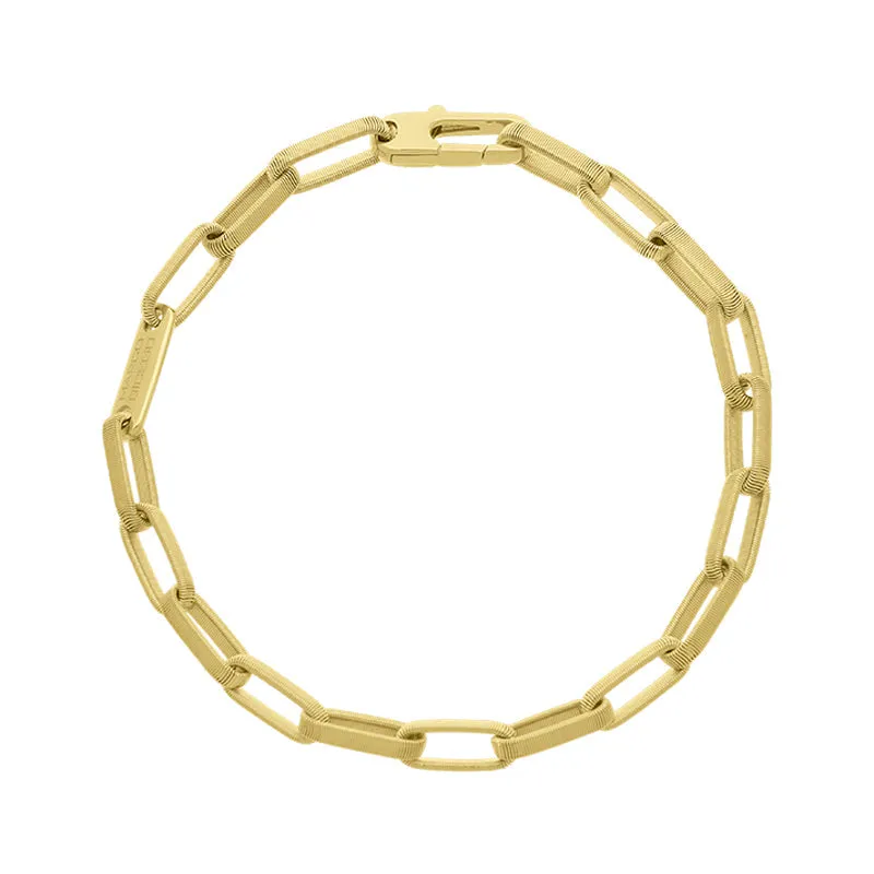 Marco Bicego Uomo 18ct Yellow Gold Unisex Link Bracelet D