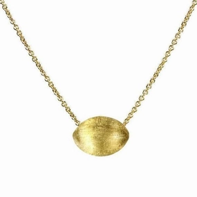 Marco Bicego Delicati 18ct Yellow Gold Oval Necklace