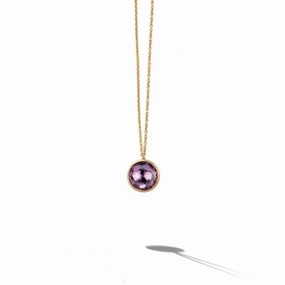 Marco Bicego Jaipur 18ct Yellow Gold Amethyst Necklace D