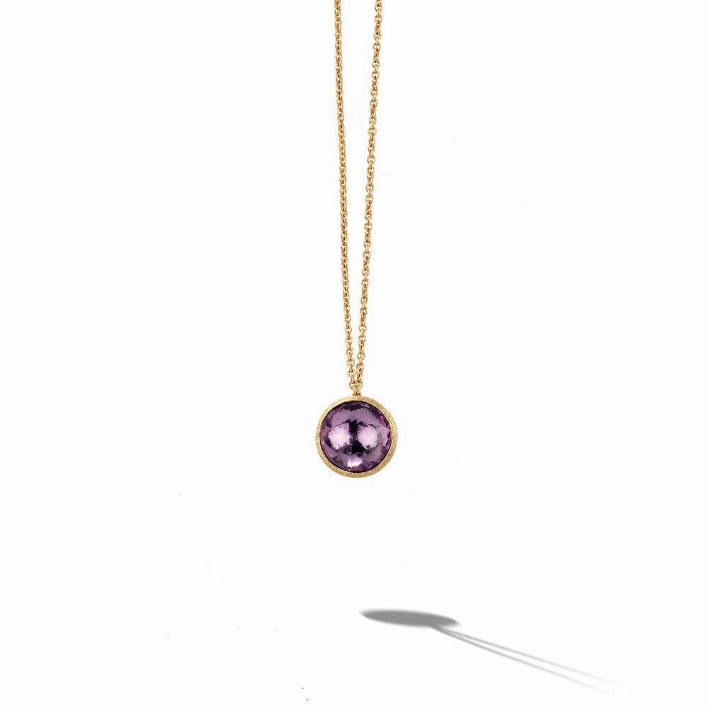 Marco Bicego Jaipur 18ct Yellow Gold Amethyst Necklace D