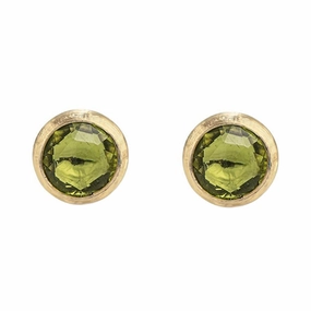 Marco Bicego Jaipur 18ct Yellow Gold Peridot Stud Earrings