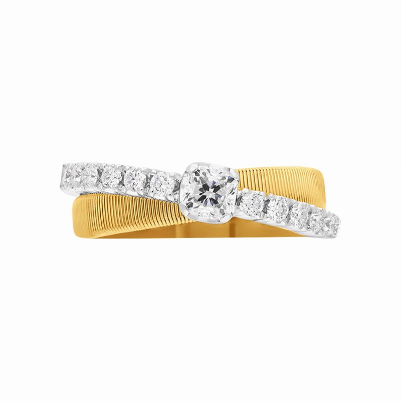 Marco Bicego Masai 18ct Yellow Gold 0.74ct Diamond Ring