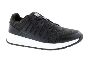 Men's Boost Sneakers In Black Stretch Knit