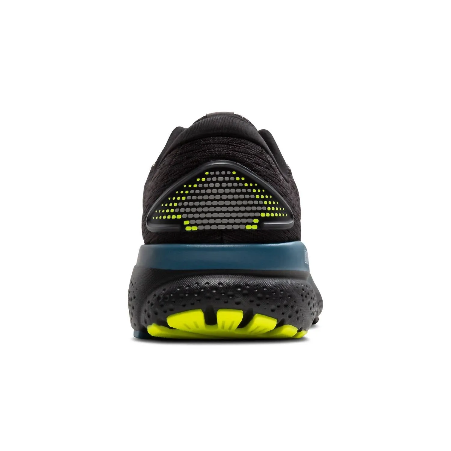 Men's Brooks Ghost 16 Shoes In Black/ebony/blue