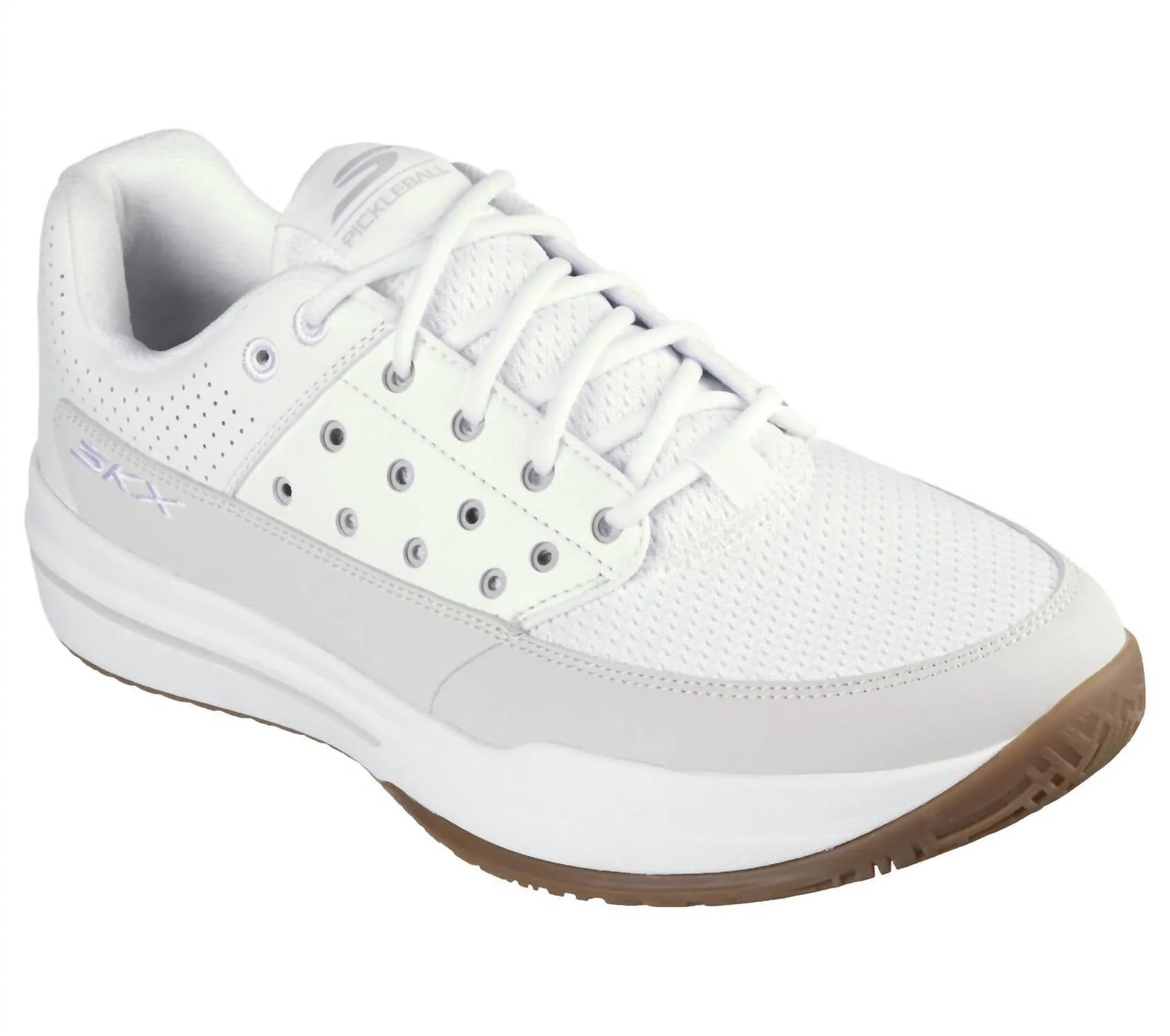 Men's Viper Court Luxe Sneaker In White/grey