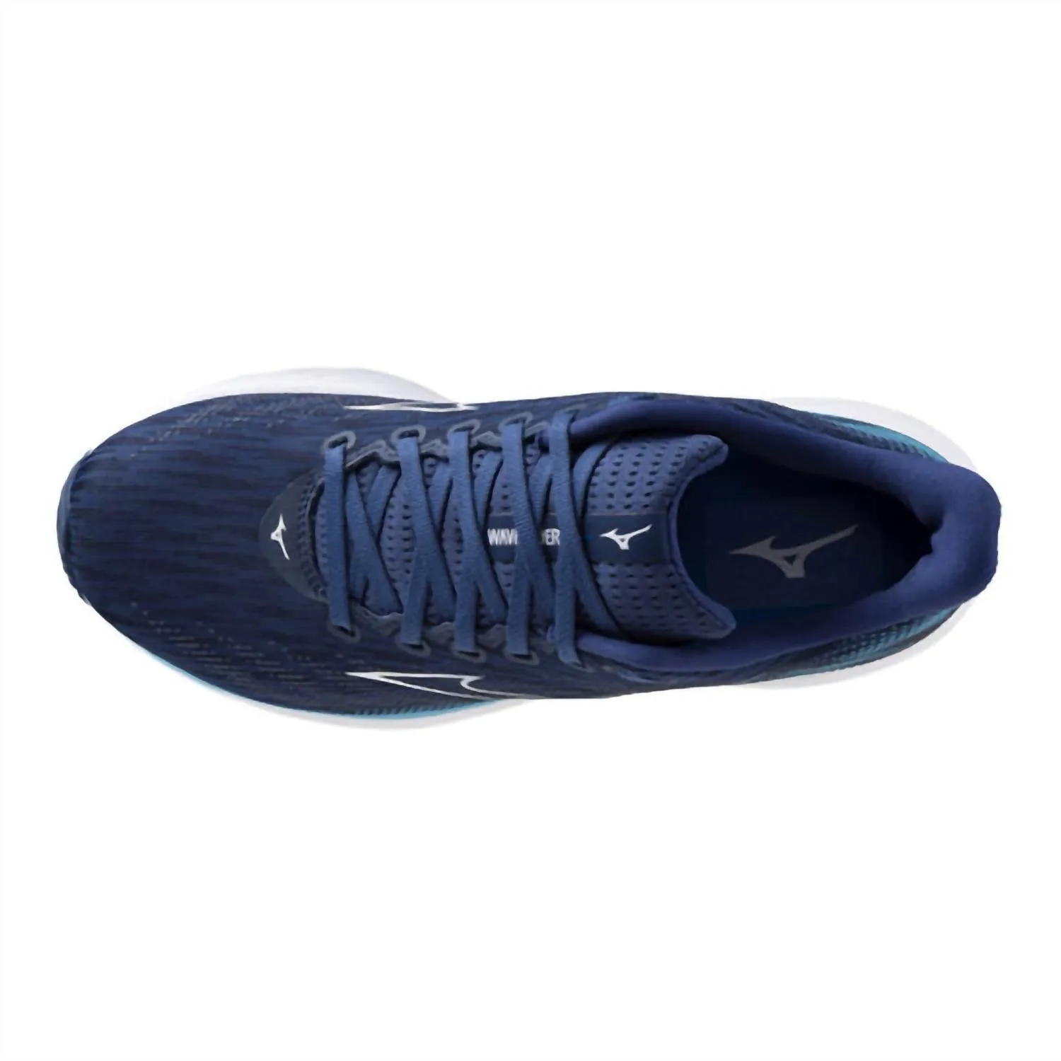 Men's Wave Rider 28 Shoes In Estate Blue/white